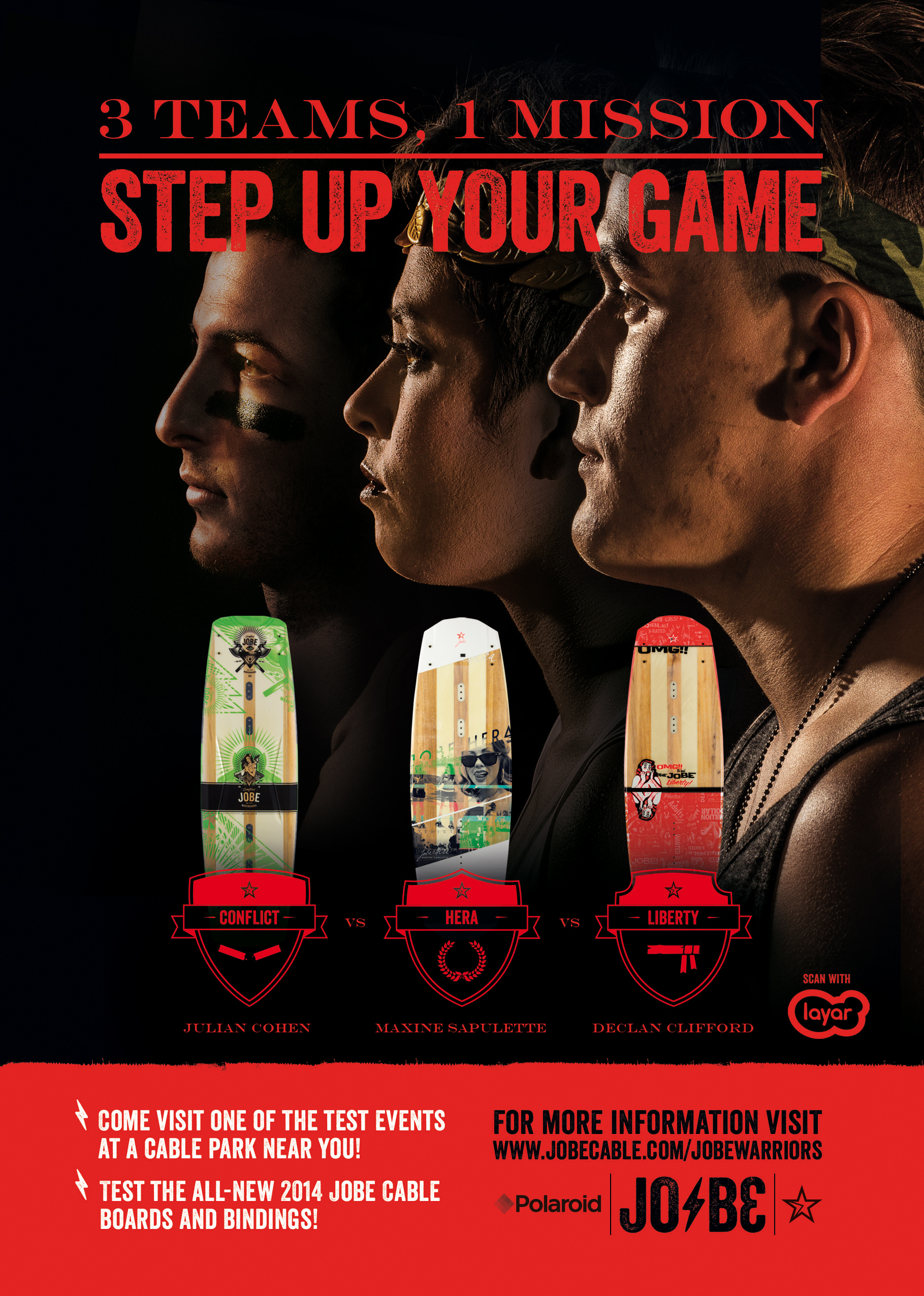 Jobe Warriors test events coming up!